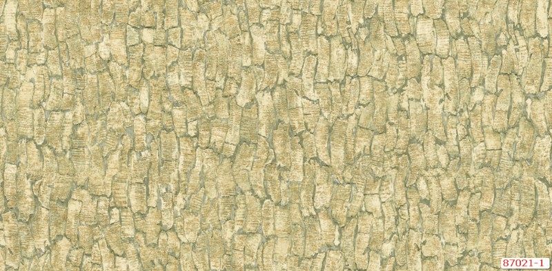 Điểm nhấn không gian với giấy dán tường giả gỗ 87021-1